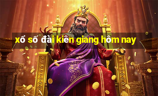 xổ số đài kiên giang hôm nay