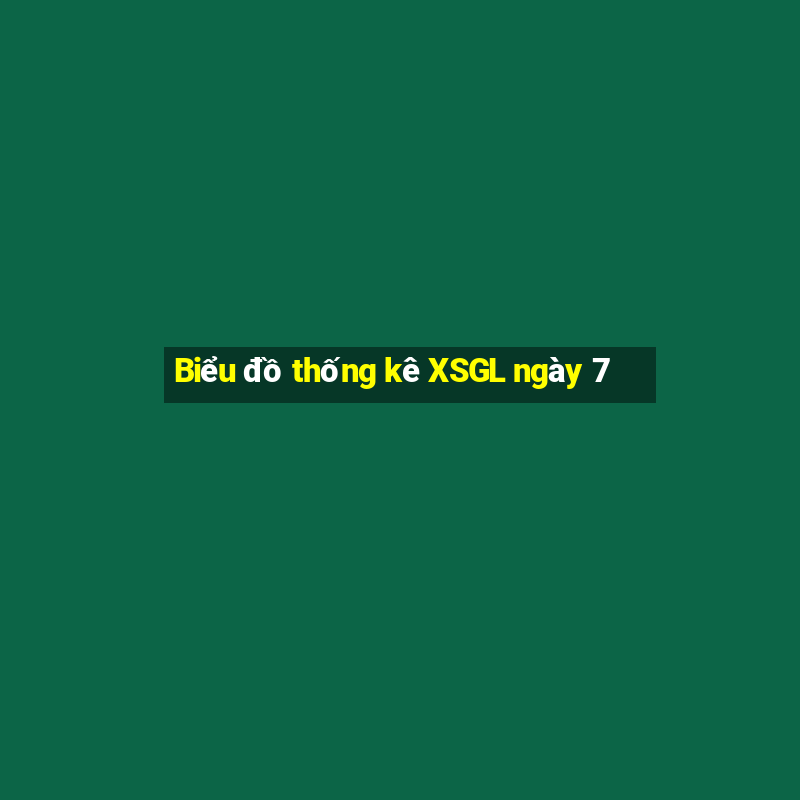 Biểu đồ thống kê XSGL ngày 7