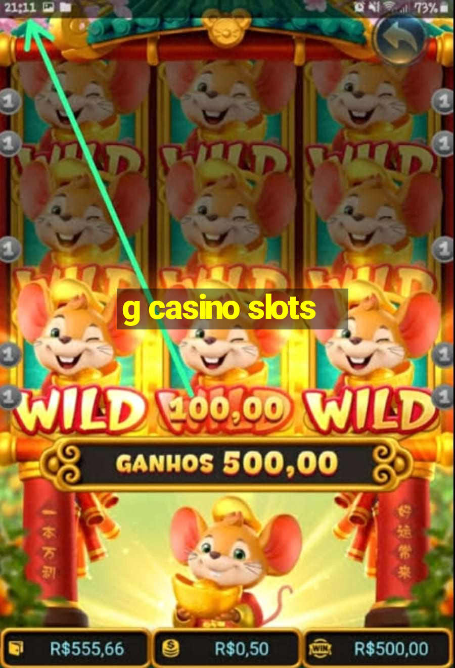 g casino slots