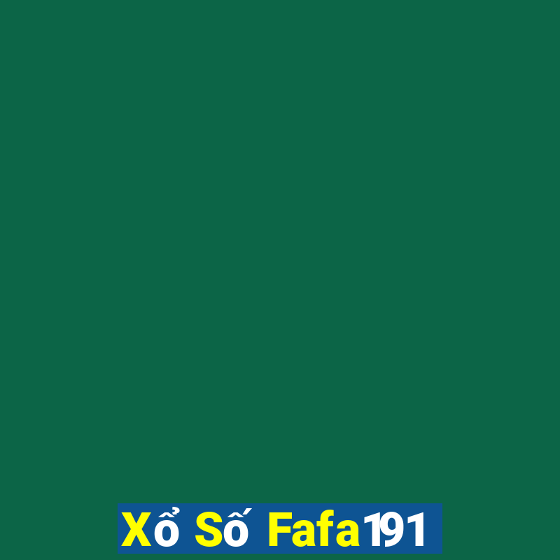 Xổ Số Fafa191