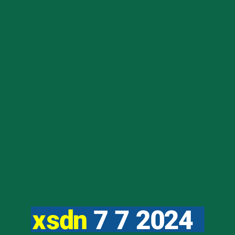 xsdn 7 7 2024