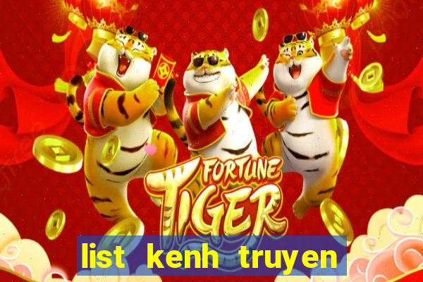 list kenh truyen hinh fpt