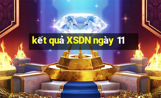 kết quả XSDN ngày 11