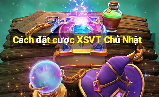 Cách đặt cược XSVT Chủ Nhật