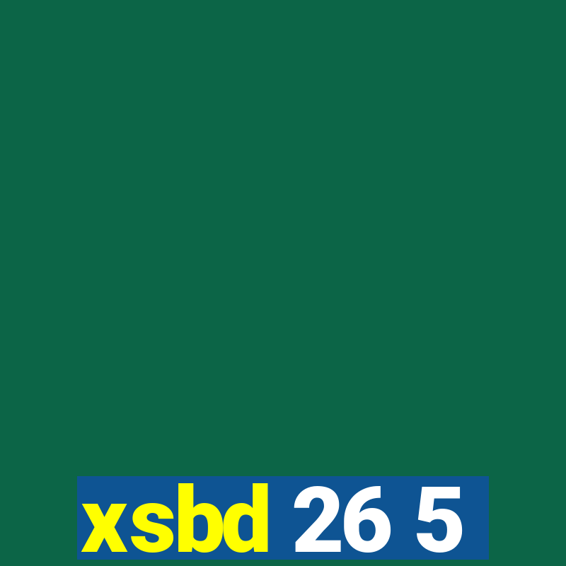 xsbd 26 5