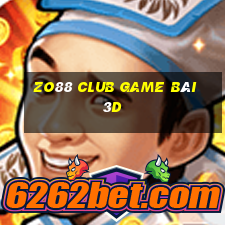 Zo88 Club Game Bài 3D