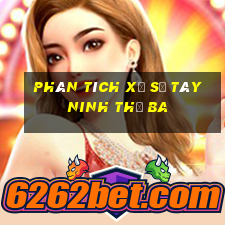 Phân tích xổ số Tây Ninh thứ Ba