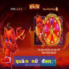 quần nữ đen phối với hài bệt