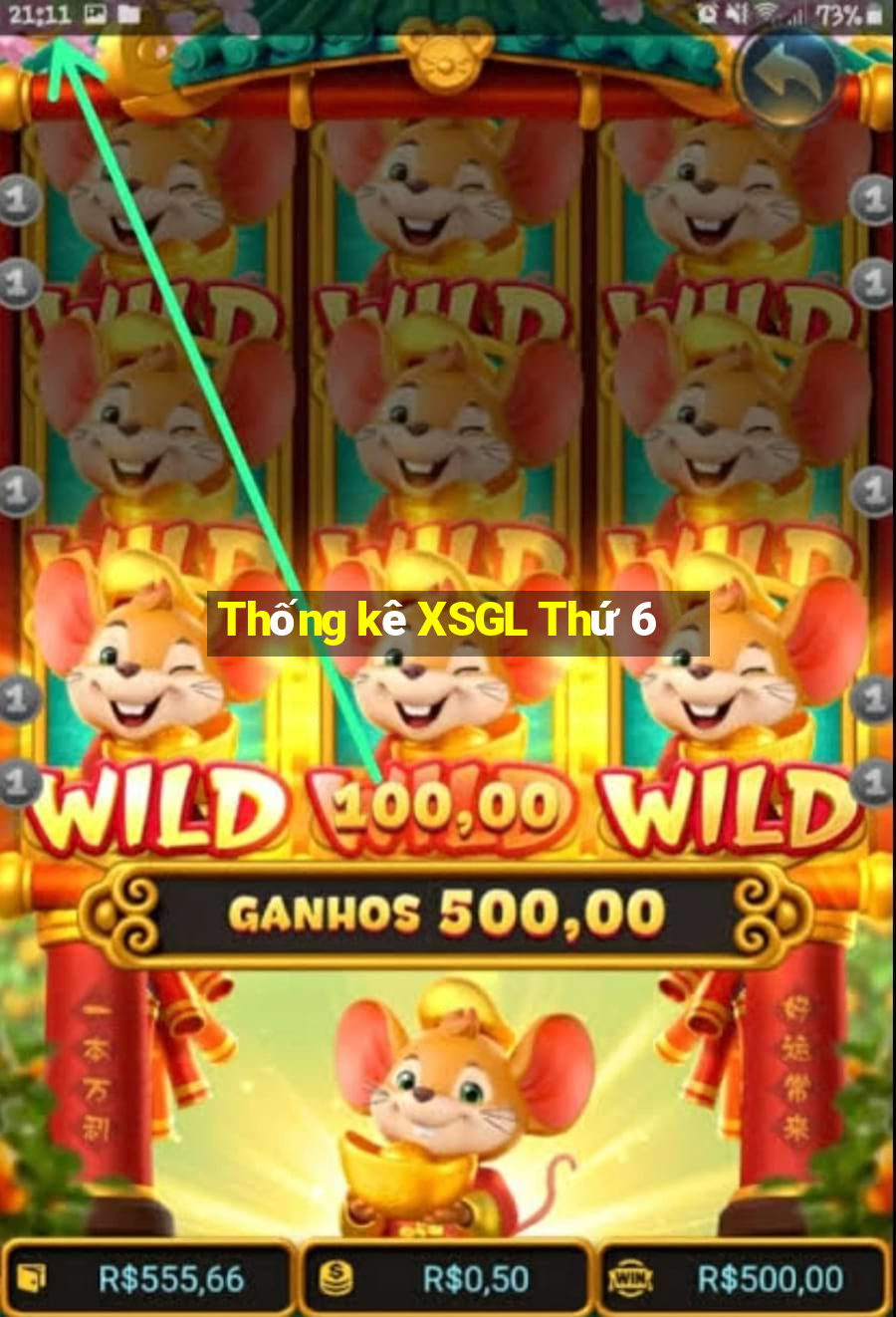 Thống kê XSGL Thứ 6