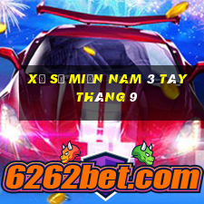 xổ số miền nam 3 tây tháng 9