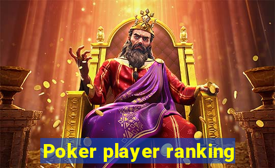 Poker player ranking