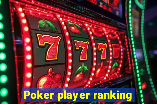 Poker player ranking