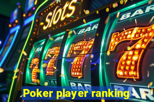 Poker player ranking