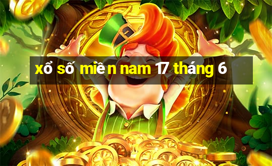 xổ số miền nam 17 tháng 6