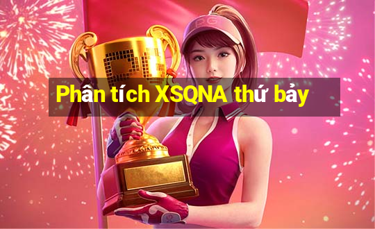 Phân tích XSQNA thứ bảy