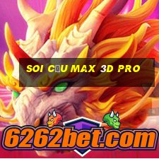 soi cầu max 3d pro