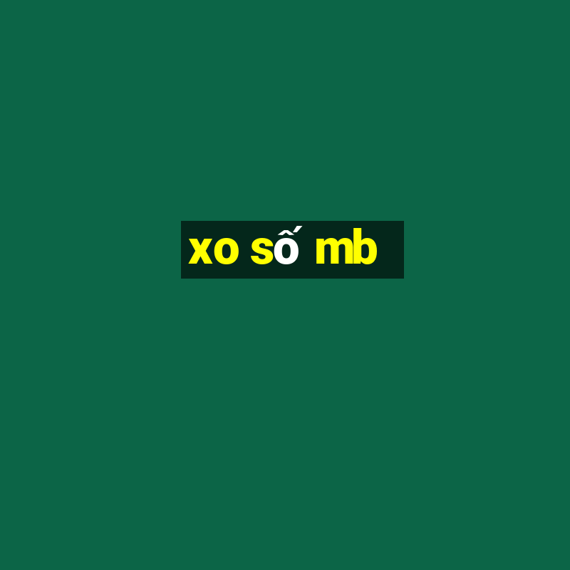 xo số mb