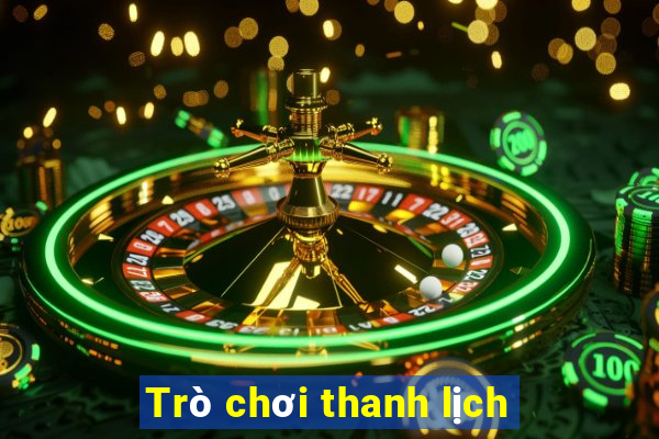 Trò chơi thanh lịch