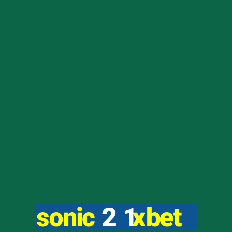 sonic 2 1xbet