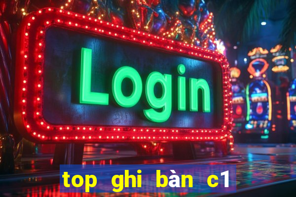 top ghi bàn c1 mới nhất