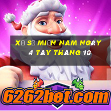 xổ số miền nam ngày 4 tây tháng 10