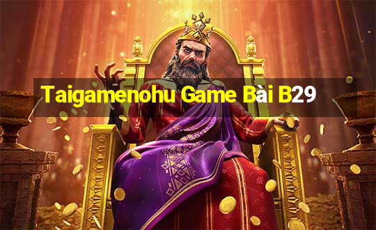 Taigamenohu Game Bài B29