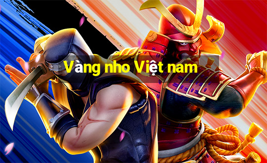 Vàng nho Việt nam