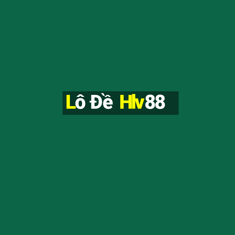 Lô Đề Hlv88