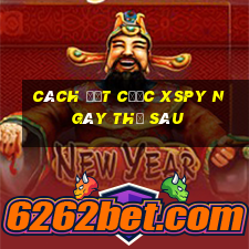 Cách đặt cược XSPY ngày thứ sáu