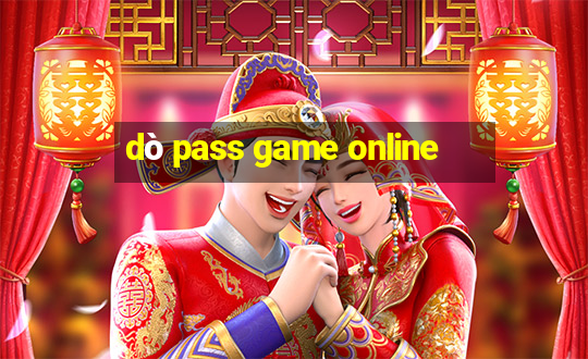 dò pass game online