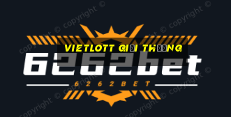 vietlott giải thưởng