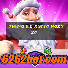 Thống kê XSTT4 ngày 24