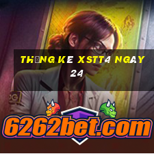 Thống kê XSTT4 ngày 24