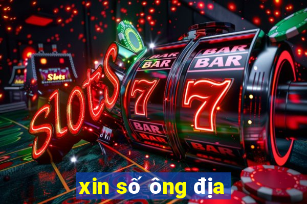 xin số ông địa