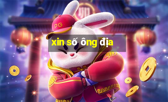 xin số ông địa