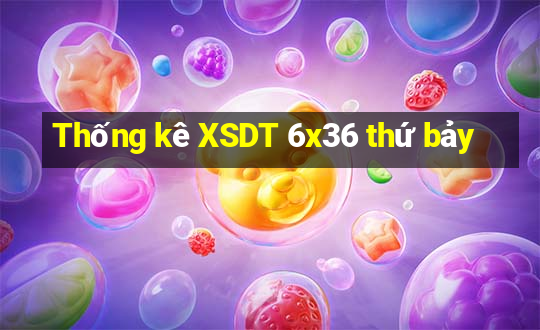 Thống kê XSDT 6x36 thứ bảy