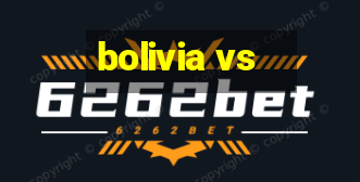 bolivia vs