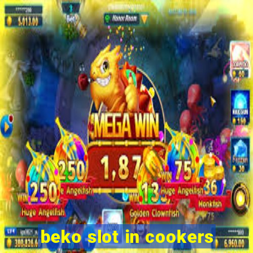 beko slot in cookers