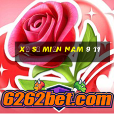 xổ số miền nam 9 11