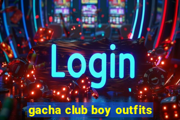 gacha club boy outfits