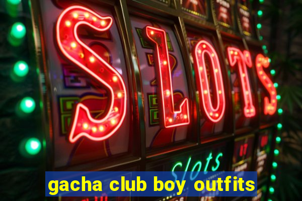 gacha club boy outfits