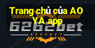 Trang chủ của AOYA app