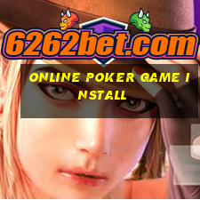 online poker game install