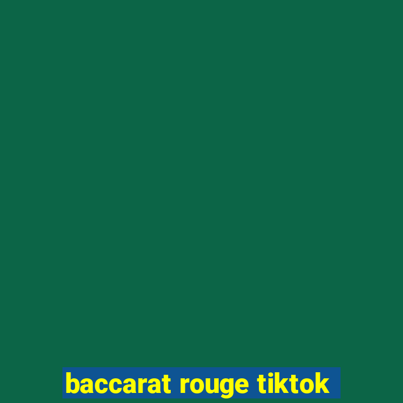 baccarat rouge tiktok