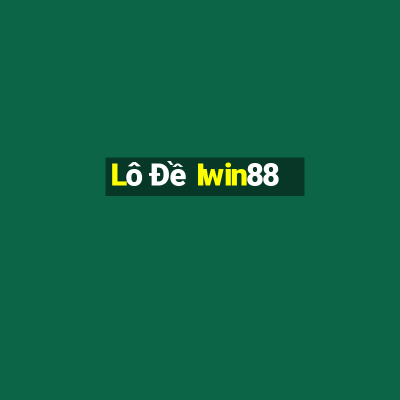 Lô Đề Iwin88