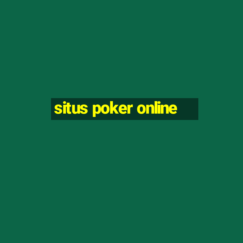 situs poker online