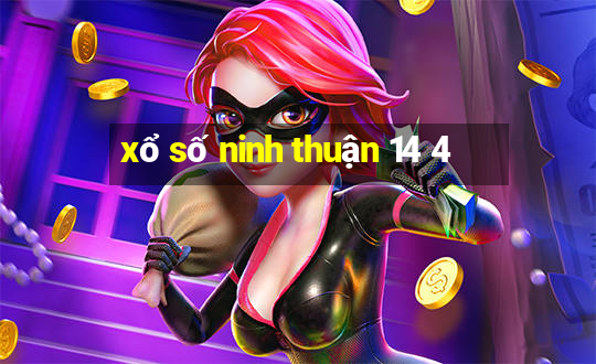 xổ số ninh thuận 14 4