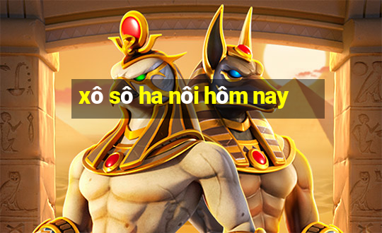 xô sô ha nôi hôm nay