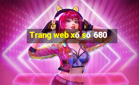 Trang web xổ số 680