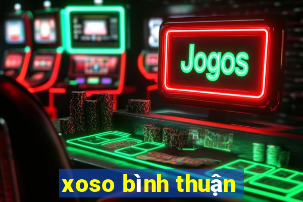 xoso bình thuận